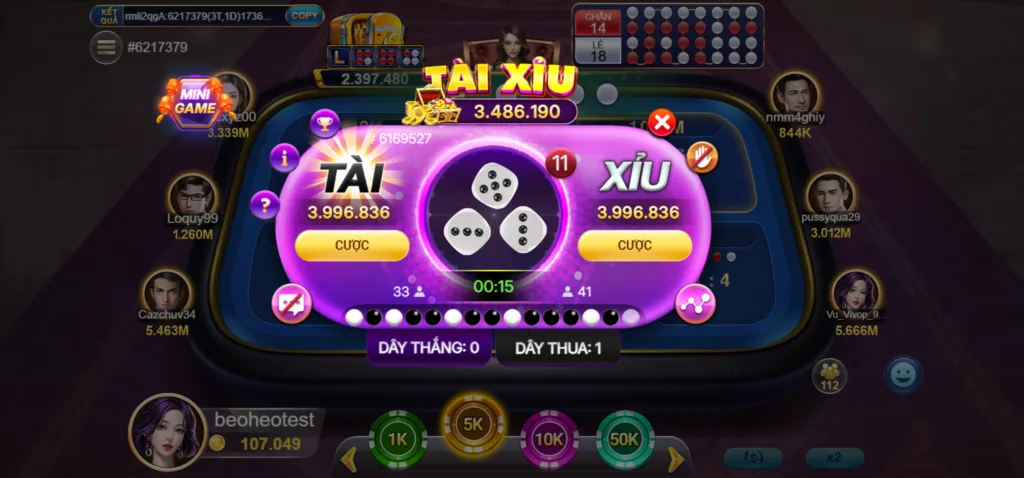 game tài xỉu rút tiền mặt betvip